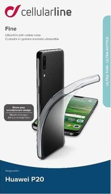 CELLULARLINE Custodia cover per Huawei P20 Cellular Line Fine ultra sottile trasparente